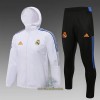 Real Madrid Trainingsjack Windrunner-pak 2022-23 Witte - Heren